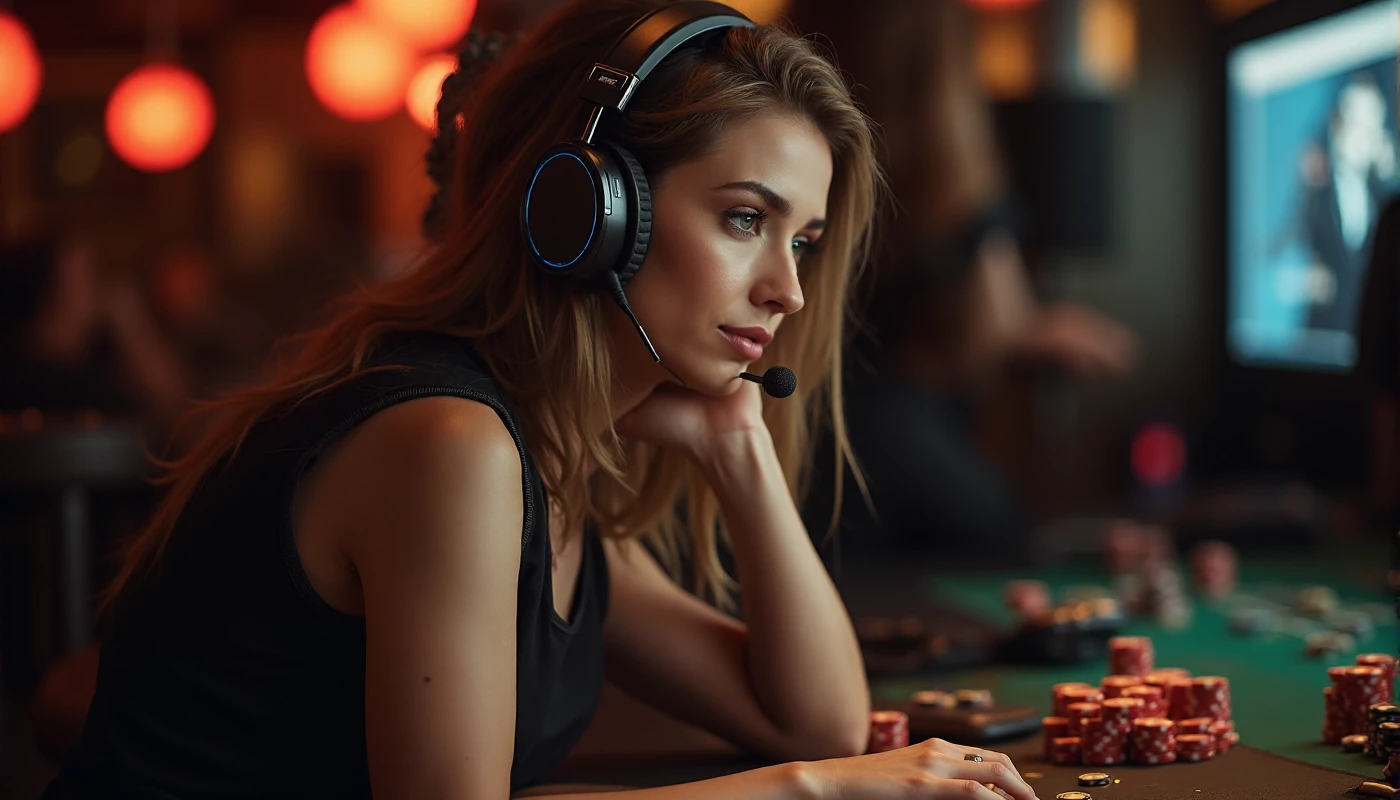 Style accessoire des joueurs de poker à enjeux élevés